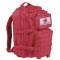 Zaino mod.Assault large colore Rosso 