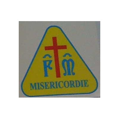 Laminated sticker - Misericordie